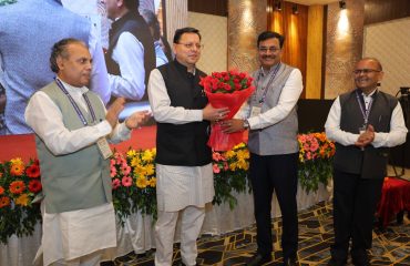 पुष्कर सिंह धामी से मुलाकात