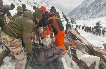 Petrolling with Pushkar Singh Dhami