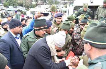After a disaster, rescue meeting