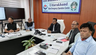 Chief Secretary Reviews Rainfall Situation at SEOC, USDMA