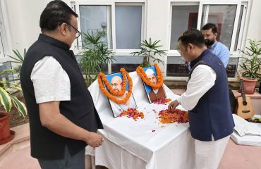 USDMA Pays Tribute to Gandhi Ji and Shastri Ji