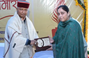 डाॅ. पीताम्बर दत्त बड़थ्वाल जयन्ती समारोह