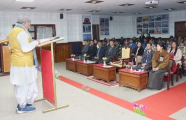 Raj Bhavan Sikkim commemorated the foundation day of Uttar Pradesh,, in the gracious presence of the HG
