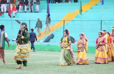 75th Republic Day Celebrations at Palzor stadium, Gangtok..