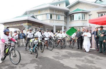 Cycle Rally under the banner of 