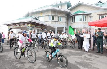 Cycle Rally under the banner of 