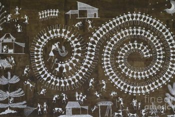 tarpa-dance-original-warli-painting-mayur-vayeda