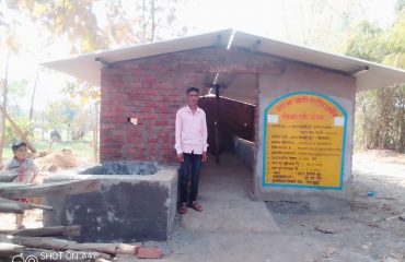 Raghunath Rama Kharpade cattle shed