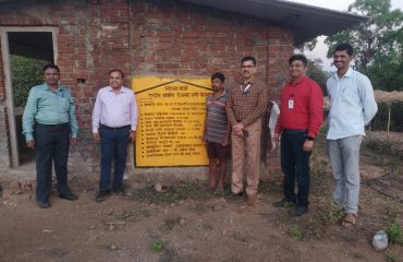Jaywant Tokare cattle shed