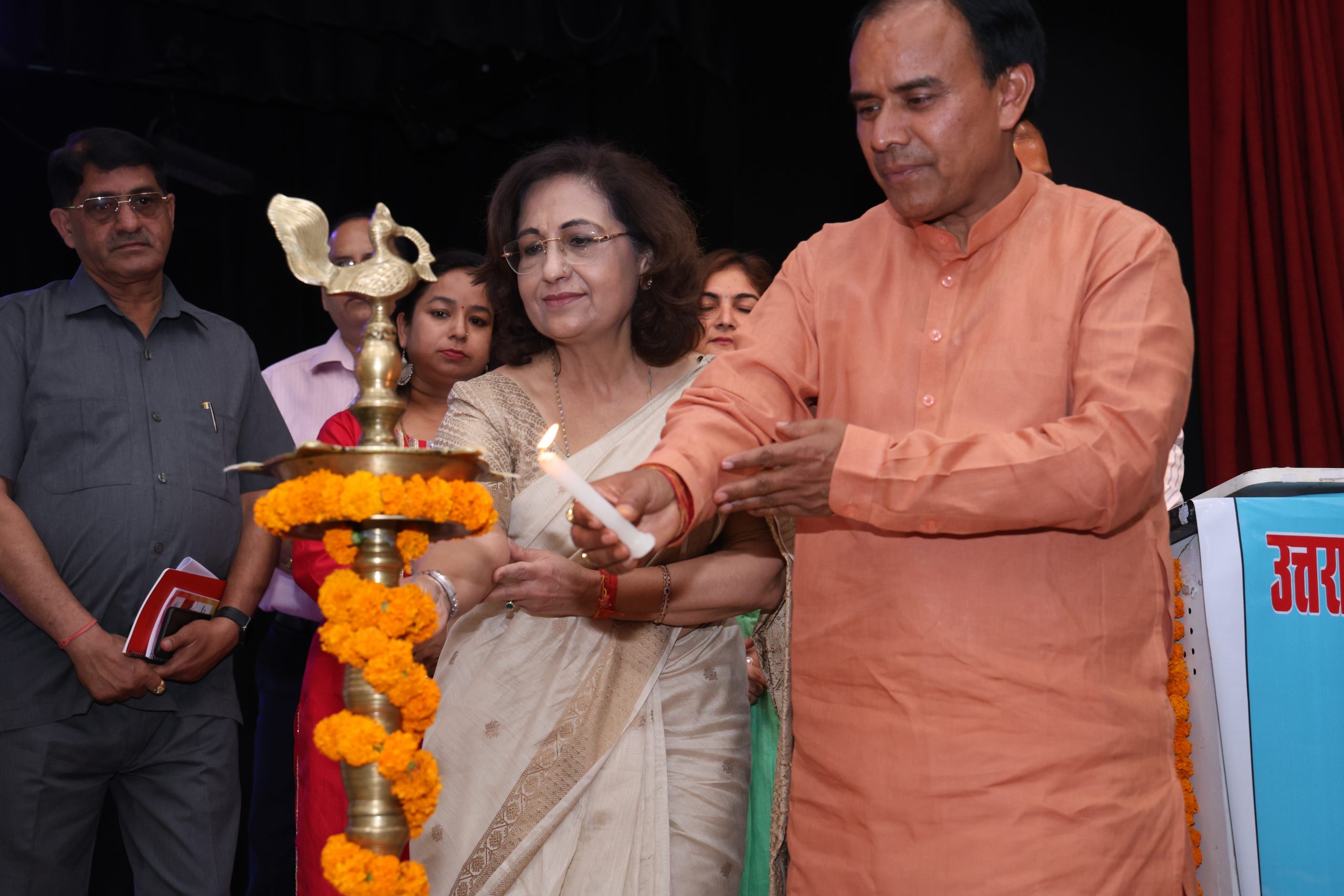 Lighting Lamp Dhan Singh Rawat