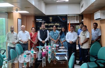 Group photograph of Chairperson, Member Secretary, and Executive Committee members of RCI during the 96th Executive Committee Meeting at RCI.