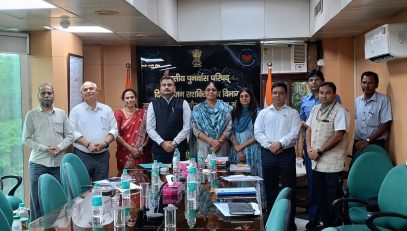Group photograph of Chairperson, Member Secretary, and Executive Committee members of RCI during the 96th Executive Committee Meeting at RCI.