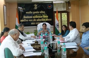 Chairperson of RCI chairing the 96th Executive Committee Meeting with Member Secretary and other members at the RCI headquarters.