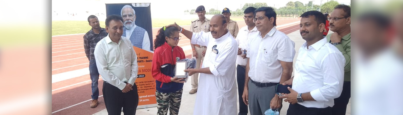 Dr. Virendra Kumar during the inaugural ceremony of ABVTCDS Gwalior