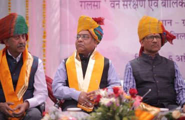 Inauguration of रालसा 'वन संरक्षण एवं बालिका सशक्तिकरण विधिक चेतना शिविर'and Launch of रालसा वन एवं बालिका वर्ष 2025 'Srijan Ki Suraksha Yojna'