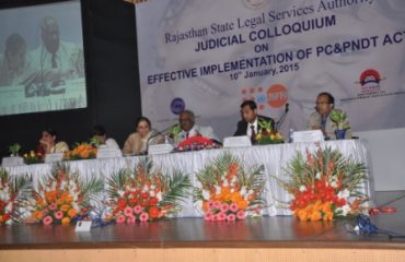 State Level Judicial Colloquium on Effective Implementation of PCPNDT Act - 10.01.2015