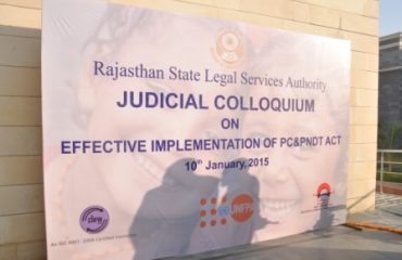 State Level Judicial Colloquium on Effective Implementation of PCPNDT Act - 10.01.2015