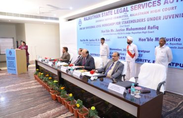 One Day Divisional Level Workshop For Stakeholders Under Juvenile Justice System Organised on dated 25.11.2018 at Bharatpur