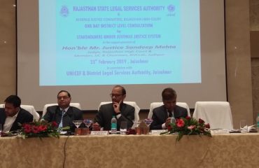 One Day District Level Consultation For Stakeholders Under Juvenile Justice System Organised on dated 23.02.2019 at Jaisalmer