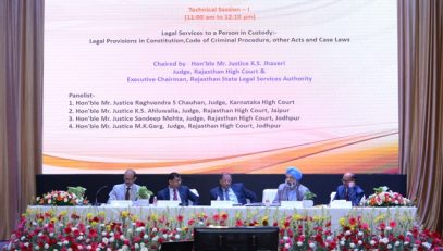 One Day State Level Orientation Programme For Bail/Remand Advocates On 22nd July 2017