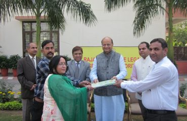 Door to Door Campaign Inauguration on the Occasion of Legal Services Day dated 09.11.2018