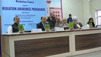 Mediation Awareness Programme Dated 18-12-2018