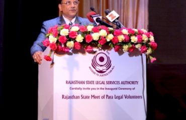 Rajasthan State Meet Of Para Legal Volunteers on 29th July 2017