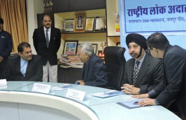 National Lok Adalat at RHC, Jodhpur and Jaipur Bench , Jaipur on 14-12-2019.