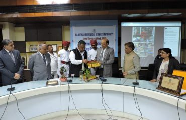 Legal Awareness in Students Book released in Braille Lipi 11 Nov. 2019