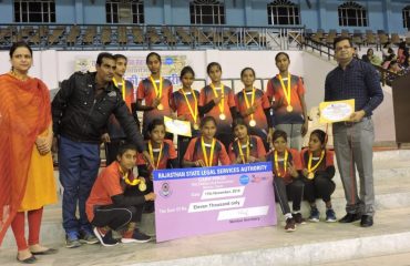 RSLSA#SPORTS4AWARENESS State Level Tournament on 17 November, 2019
