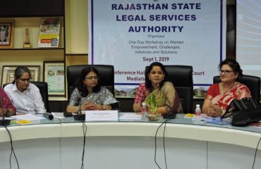 One Day Workshop On Women Empowerment, Challenges, Initiatives And Solutions on 01 Sept 2019.