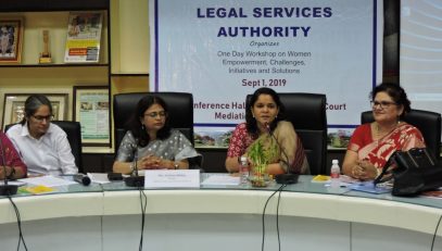 One Day Workshop On Women Empowerment, Challenges, Initiatives And Solutions on 01 Sept 2019.