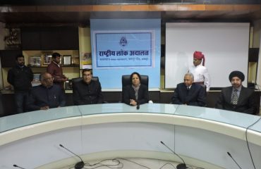 National Lok Adalat at RHC, Jodhpur and Jaipur Bench , Jaipur on 14-12-2019.