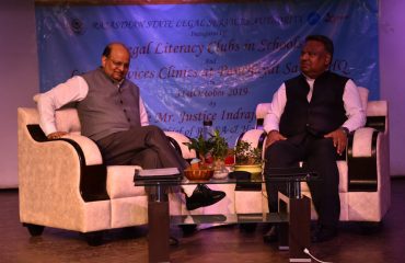 Launching of Legal Literacy Club and Legal Services Clinics in Rajasthan by Hon'ble Patron-in-Chief of RSLSA and Hon'ble the Chief Justice, RHC on 31st Oct. 2019