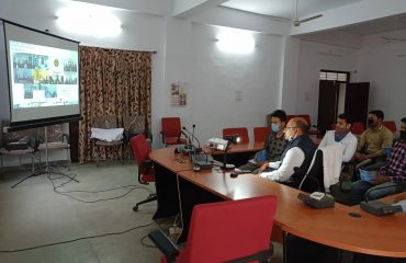 Online Training Programme for PLV on 18 Feb. 2021.