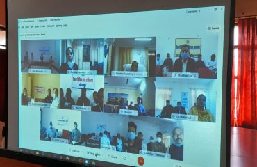 Online Training Programme for PLV on 18 Feb. 2021.