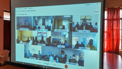 Online Training Programme for PLV on 18 Feb. 2021.