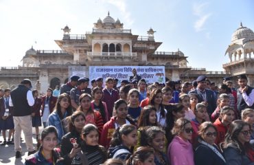 National Girl Child Day on 24, Jan. 2020 at Albert Hall, Jaipur
