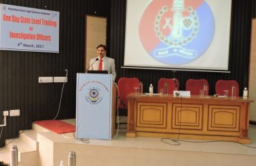 One Day State Level Training For Investigation Officers on 9th March 2021.
