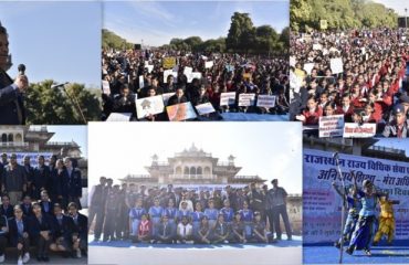 National Girl Child Day on 24, Jan. 2020 at Albert Hall, Jaipur