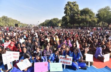 National Girl Child Day on 24, Jan. 2020 at Albert Hall, Jaipur