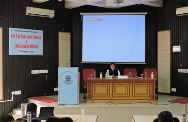 One Day State Level Training For Investigation Officers on 9th March 2021.