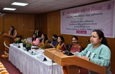 Celebration of International Women's Day on 08 March, 2022