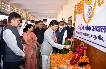 National Lok Adalat at RHC, Jaipur Bench on 12.03.2022