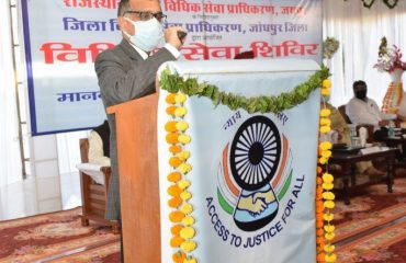 Legal Aid Camp at Osian, Jodhpur on 03 October, 2021