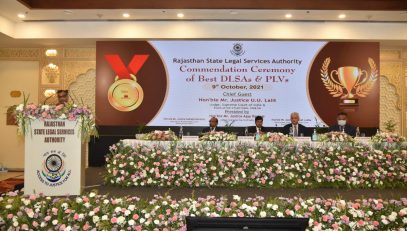 Commendation Ceremony On 9th October, 2021.