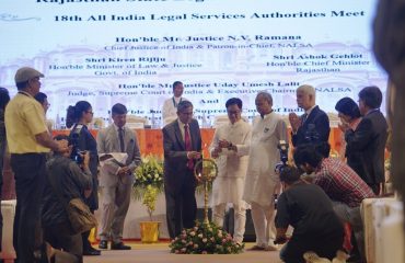 18th All India Legal Services Authorities Meet on 16th & 17th July 2022 at JECC, Jaipur.