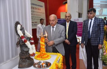 Ceremonial launch of RSLSA’S CAMPAIGNS on “FREEDOM FROM UNTOUCHABILITY & PREVENTION OF ATROCITIES QUA SC/ST COMMUNITY” AND “LEGAL ASSISTANCE TO CHILD VICTIMS OF OFFENCES UNDER THE POCSO ACT, 2012.” on the occasion of National Legal Services Day- 09 November, 2022.