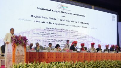 18th All India Legal Services Authorities Meet on 16th & 17th July 2022 at JECC, Jaipur.