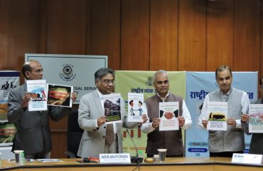 National Lok Adalat Awareness Poster Release Programme on 08 May, 2022.